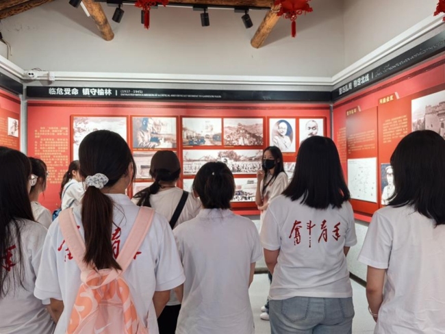 榆林学院“场馆”的大思政课：触摸红色脉搏，淬炼青春担当